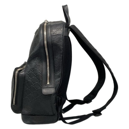 Gucci Backpack Sac Cima Line 406370 Black Leather