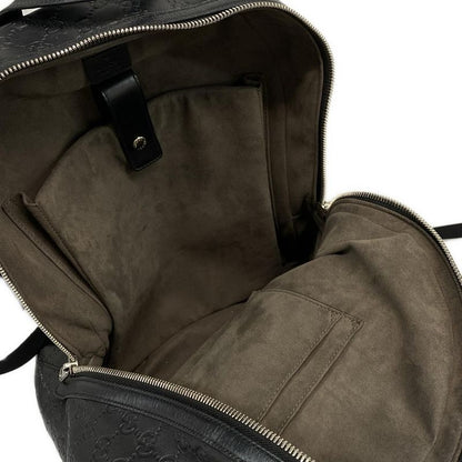 Gucci Backpack Sac Cima Line 406370 Black Leather