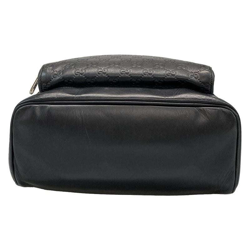 Gucci Backpack Sac Cima Line 406370 Black Leather