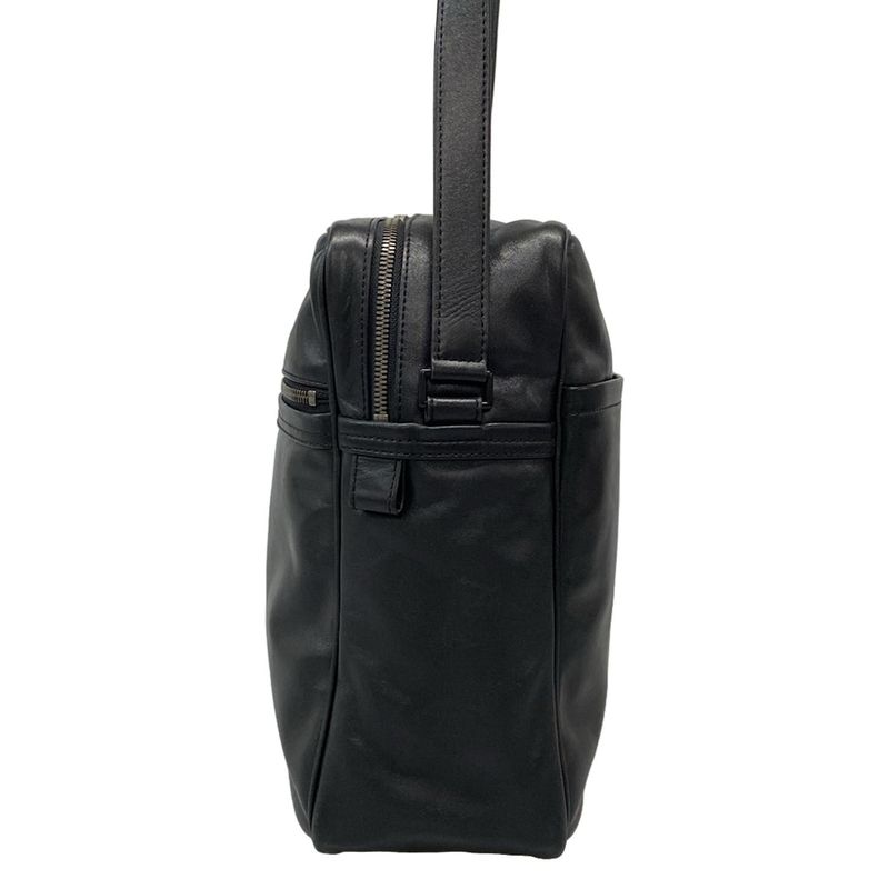 Louis Vuitton Diffie Clarkson M92402 Black Leather Shoulder Bag