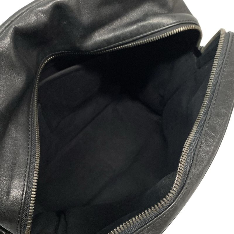 Louis Vuitton Diffie Clarkson M92402 Black Leather Shoulder Bag