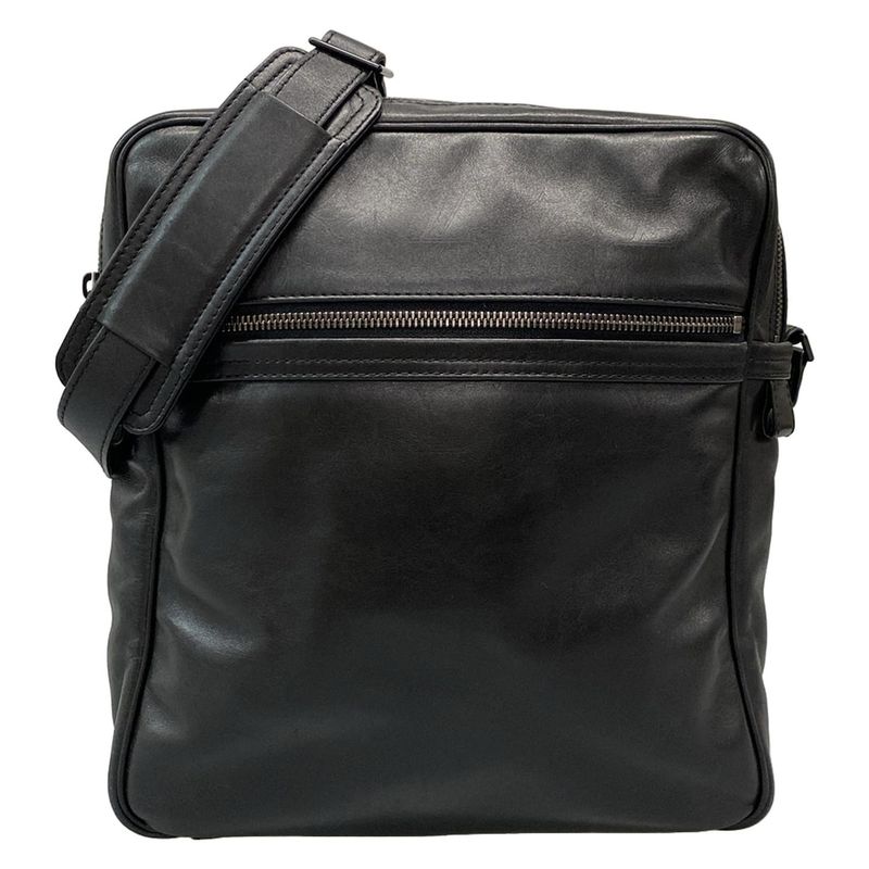 Louis Vuitton Diffie Clarkson M92402 Black Leather Shoulder Bag