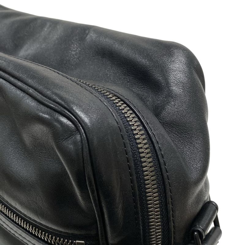 Louis Vuitton Diffie Clarkson M92402 Black Leather Shoulder Bag