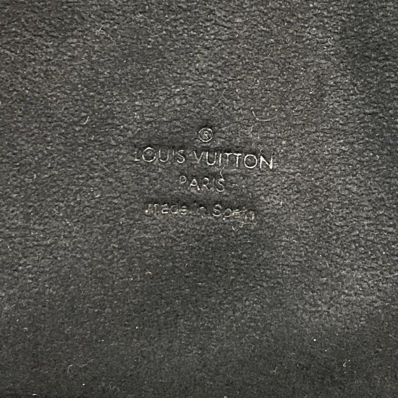 Louis Vuitton Diffie Clarkson M92402 Black Leather Shoulder Bag