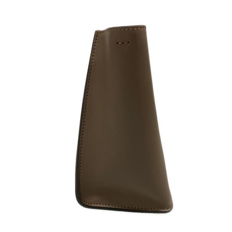 Fendi Handbag Excellent Condition Way Small 8bs054 Dark Brown Leather