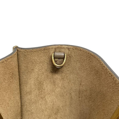 Fendi Handbag Excellent Condition Way Small 8bs054 Dark Brown Leather