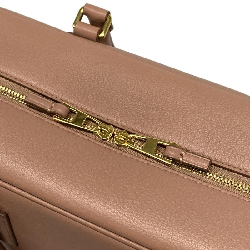 Loewe Handbag Excellent Condition Amazona 28 A039n08x01 Pink Beige