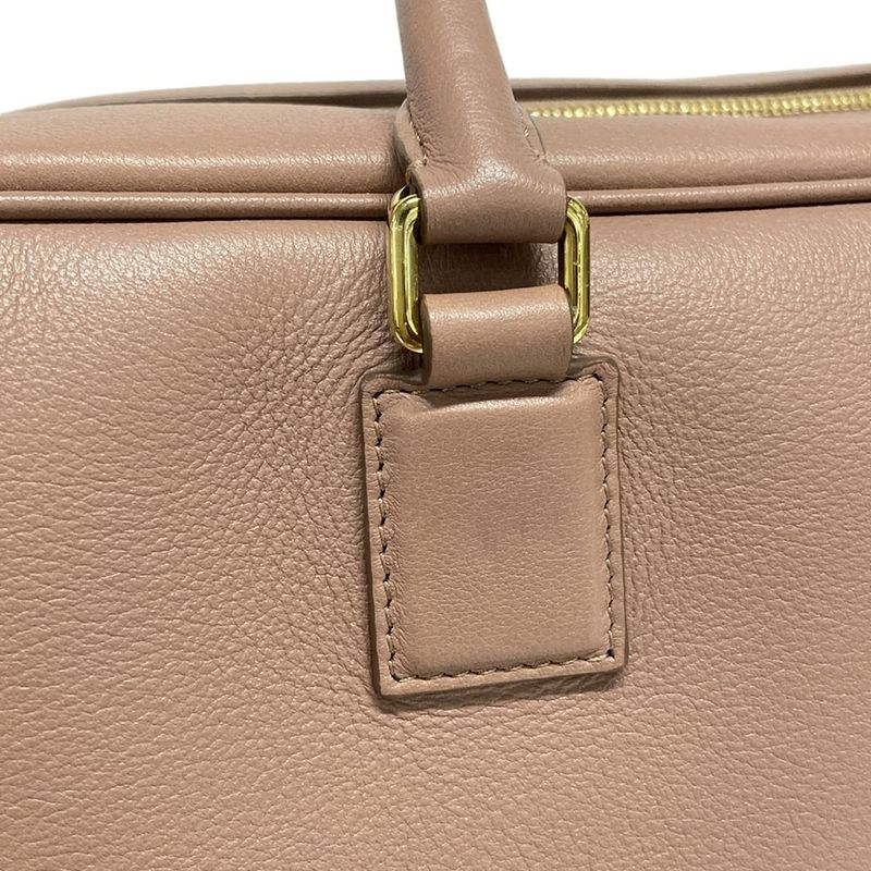 Loewe Handbag Excellent Condition Amazona 28 A039n08x01 Pink Beige