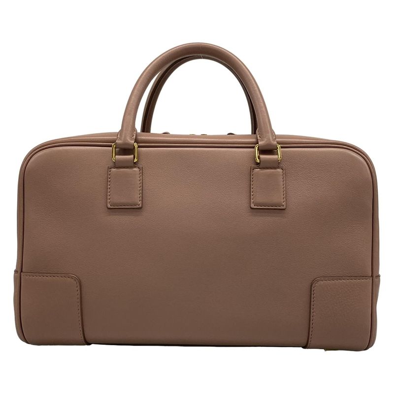 Loewe Handbag Excellent Condition Amazona 28 A039n08x01 Pink Beige