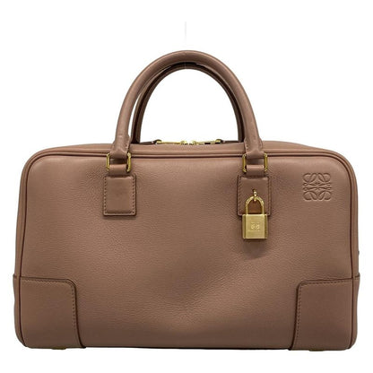 Loewe Handbag Excellent Condition Amazona 28 A039n08x01 Pink Beige