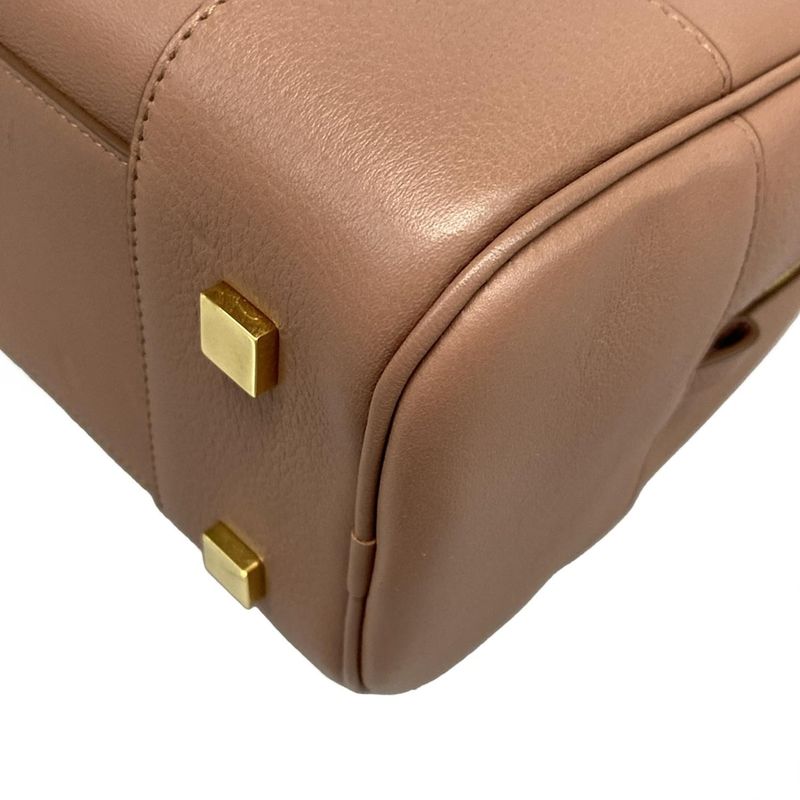 Loewe Handbag Excellent Condition Amazona 28 A039n08x01 Pink Beige