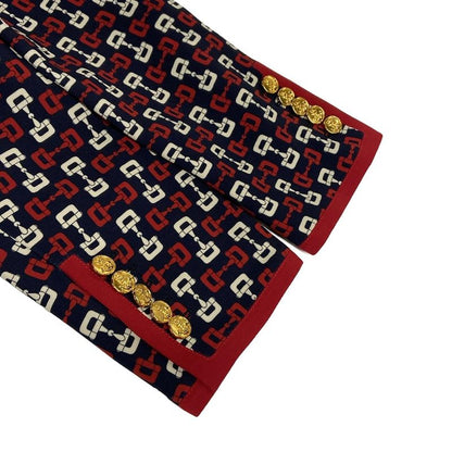 Gucci Jacket Size 38 S Women's Excellent Condition - 602754 Zadj3 Dark Navy X