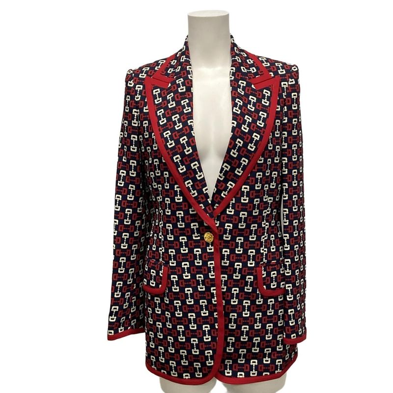 Gucci Jacket Size 38 S Women's Excellent Condition - 602754 Zadj3 Dark Navy X