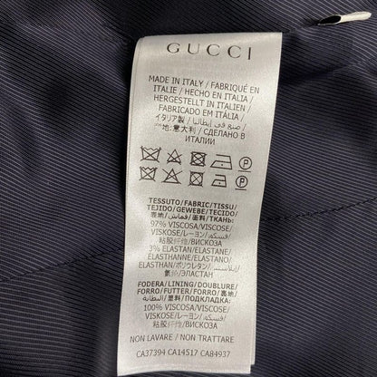 Gucci Jacket Size 38 S Women's Excellent Condition - 602754 Zadj3 Dark Navy X