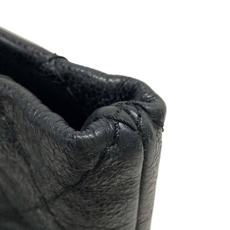 Chanel Tote Bag on the Road A48019 Black Silver Hardware