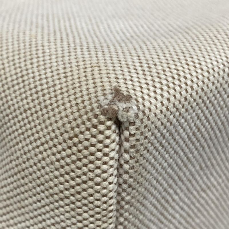 Hermes Berline MM Ivory and Brown Silver Hardware Leather