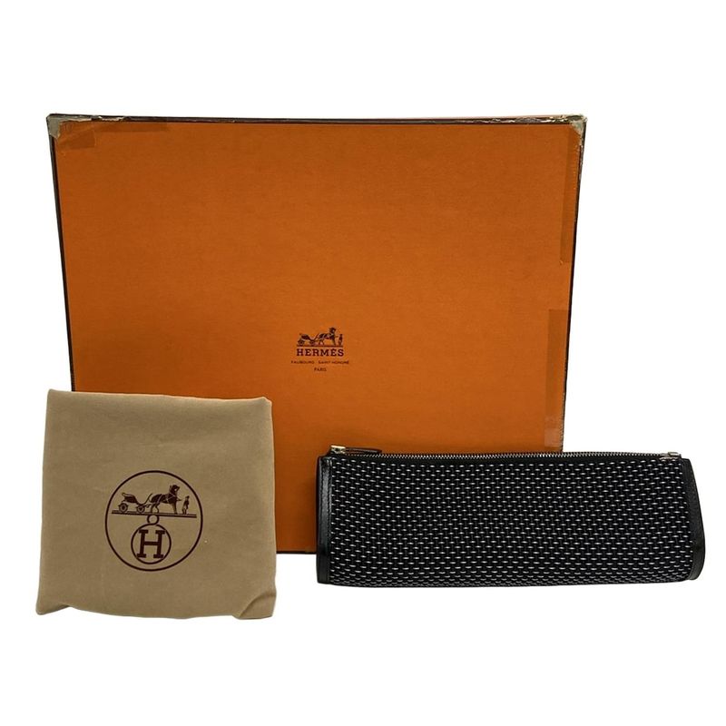 Hermes Shoulder Bag Yo-Bag Black Silver Hardware