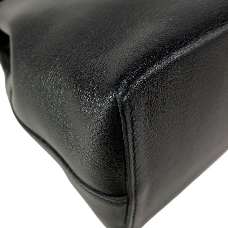 Hermes Shoulder Bag Yo-Bag Black Silver Hardware