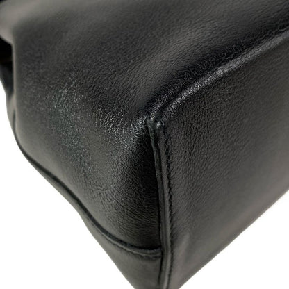 Hermes Shoulder Bag Yo-Bag Black Silver Hardware