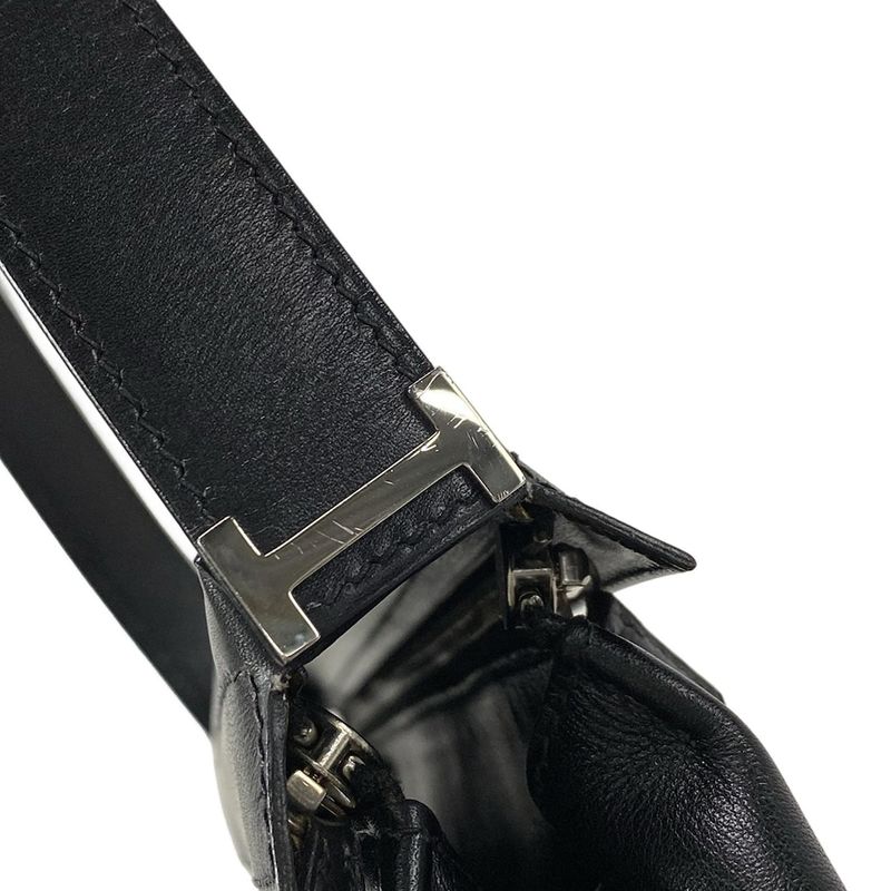 Hermes Shoulder Bag Yo-Bag Black Silver Hardware