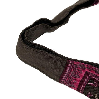 Hermes Tote Bag Excellent Condition Silky Pop Bordeaux Silver Hardware Foldable