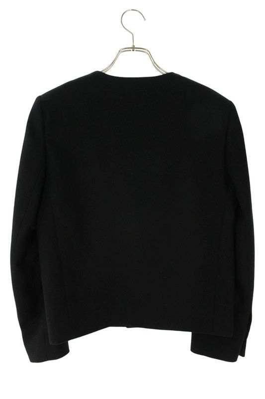 Celine 25ss 2v43t311t.38no Cashmere Flannel Chass Eur Collarless Jacket Women 34