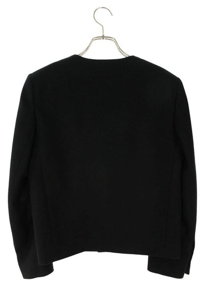 Celine 25ss 2v43t311t.38no Cashmere Flannel Chass Eur Collarless Jacket Women 34