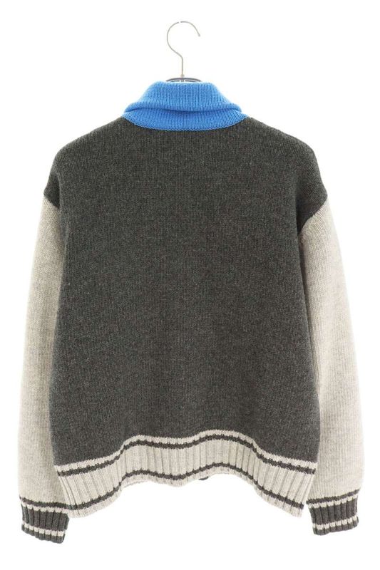 Bottega Veneta 830468 V5lr0 Heavy Wool Knit Blouson Men's L