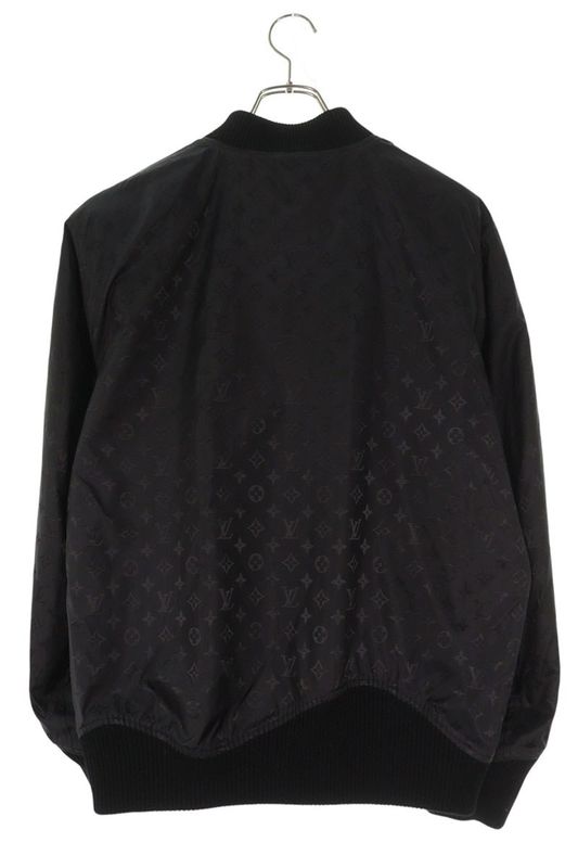 Louis Vuitton Rm232q Tkv Hil47w Sleeve Switched Leather Reversible Blouson Men