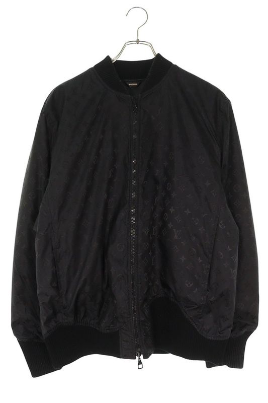 Louis Vuitton Rm232q Tkv Hil47w Sleeve Switched Leather Reversible Blouson Men