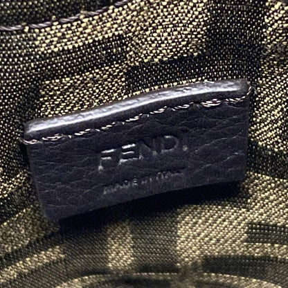 Fendi Shoulder Bag Excellent Condition Step Out Nano 7as189 Ivory X Khaki X