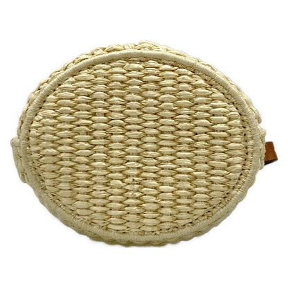 Fendi Shoulder Bag Excellent Condition Step Out Nano 7as189 Ivory X Khaki X