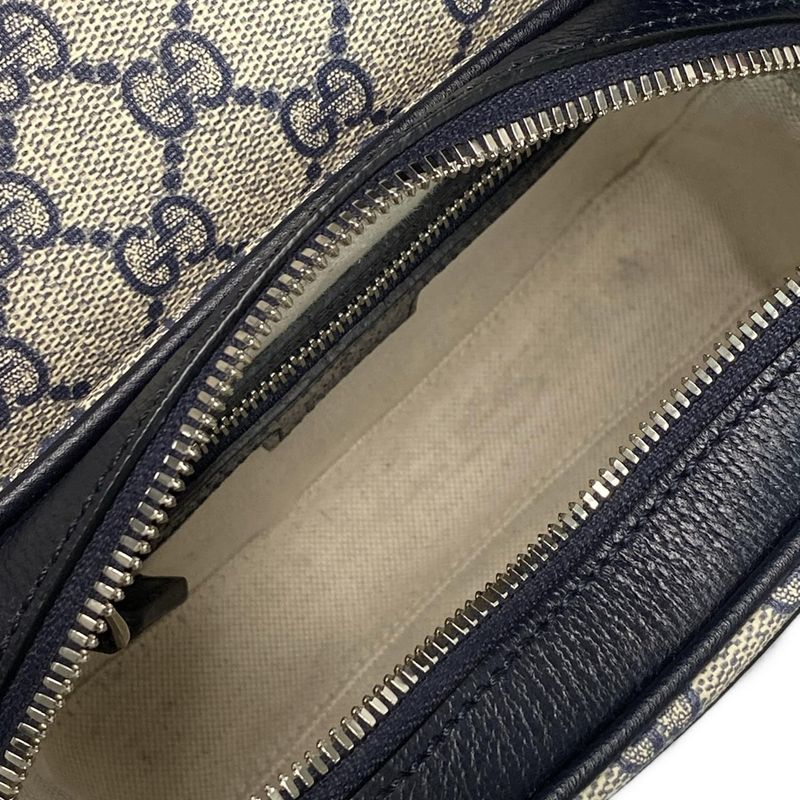 Gucci Shoulder Bag Excellent Condition Ophidia Mini Shoulder Bag 772239 Navy