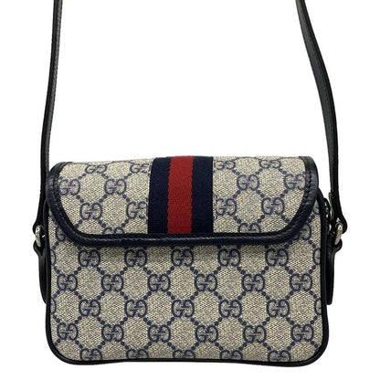 Gucci Shoulder Bag Excellent Condition Ophidia Mini Shoulder Bag 772239 Navy