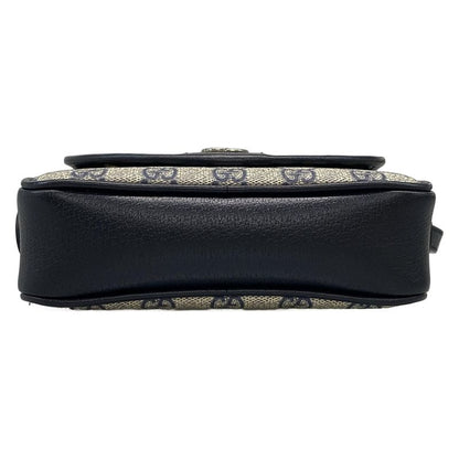 Gucci Shoulder Bag Excellent Condition Ophidia Mini Shoulder Bag 772239 Navy