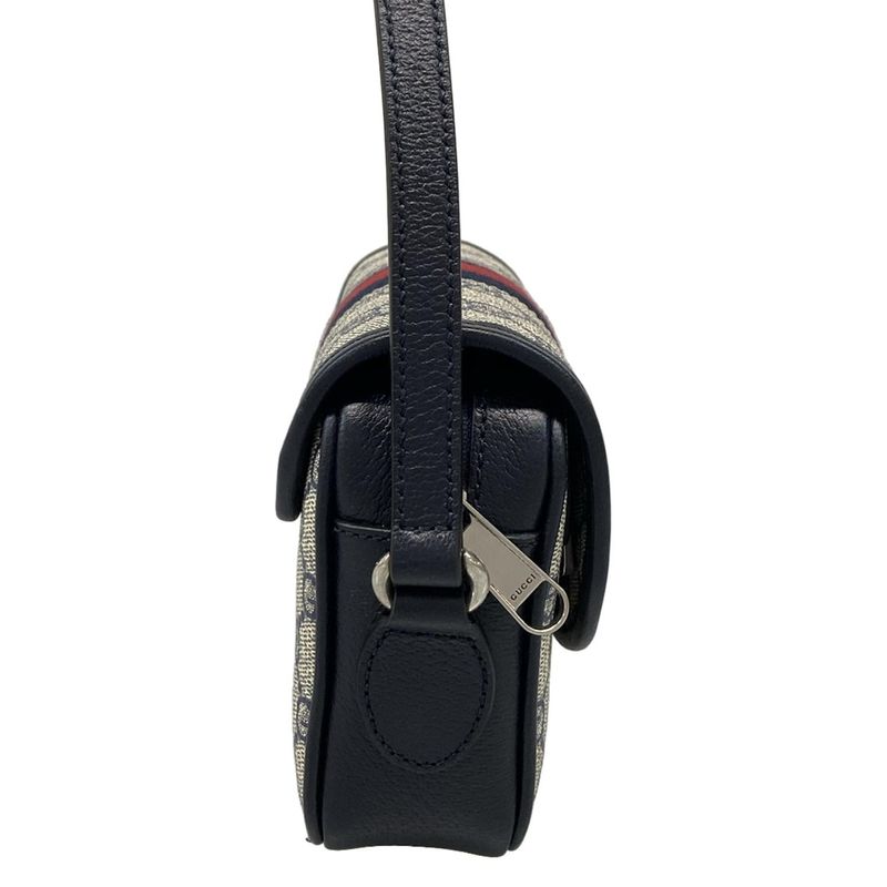 Gucci Shoulder Bag Excellent Condition Ophidia Mini Shoulder Bag 772239 Navy