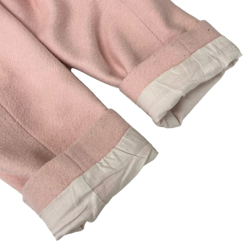 Dior Christian Dior Coat Size 10 L Women's 8hbm11coai Pink Kids Size Zip Up