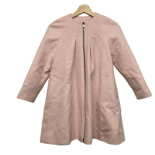 Dior Christian Dior Coat Size 10 L Women's 8hbm11coai Pink Kids Size Zip Up