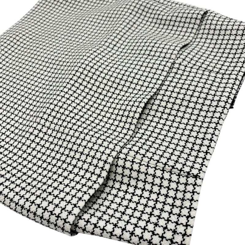 Fendi Bottoms White Black Model Check Mini Skirt