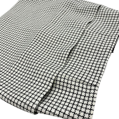 Fendi Bottoms White Black Model Check Mini Skirt
