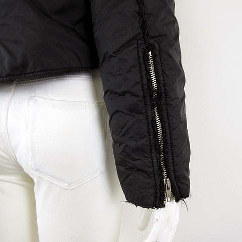 Fendi Sime Fendissime Made In Italy Nylon Boa Jacket Riders Jacket Zip Up M 38