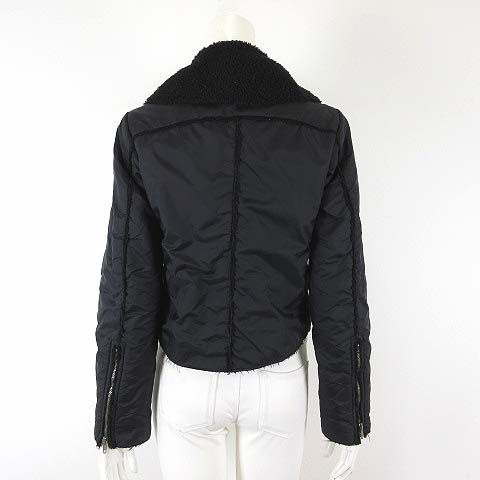 Fendi Sime Fendissime Made In Italy Nylon Boa Jacket Riders Jacket Zip Up M 38