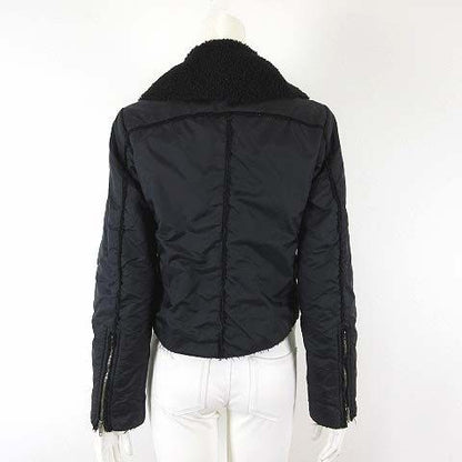 Fendi Sime Fendissime Made In Italy Nylon Boa Jacket Riders Jacket Zip Up M 38