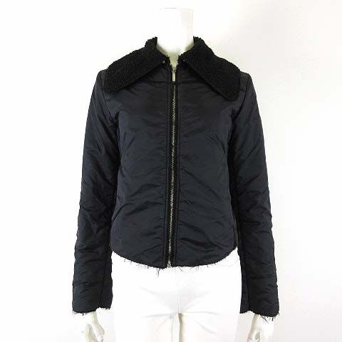 Fendi Sime Fendissime Made In Italy Nylon Boa Jacket Riders Jacket Zip Up M 38
