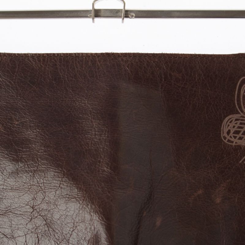 Chanel 03p Calfskin Icon Carved Skirt P20754 Brown 34