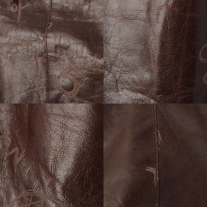 Chanel 03p Calfskin Icon Carved Skirt P20754 Brown 34