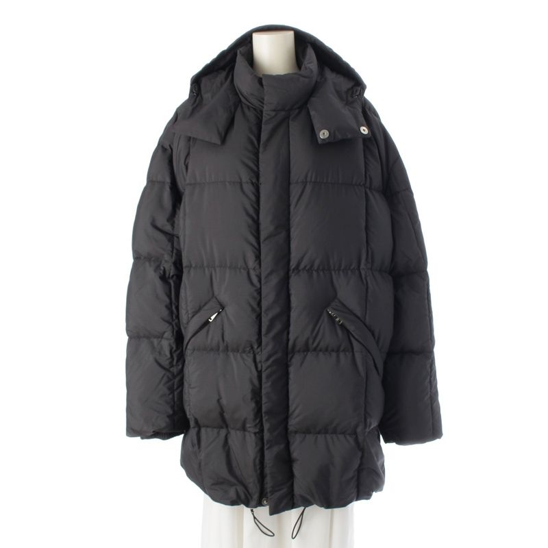 Prada 18 Down Jacket Outerwear Black Red L