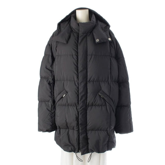 Prada 18 Down Jacket Outerwear Black Red L