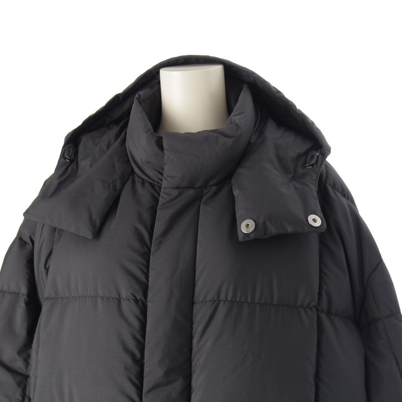 Prada 18 Down Jacket Outerwear Black Red L