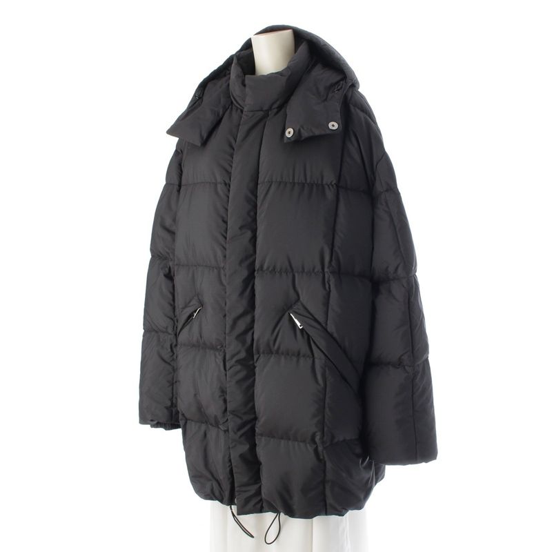 Prada 18 Down Jacket Outerwear Black Red L